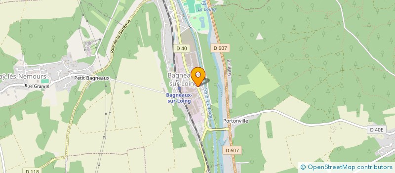 localisation de l'entreprise SNC B.E.E.H  BAGNEAUX-SUR-LOING