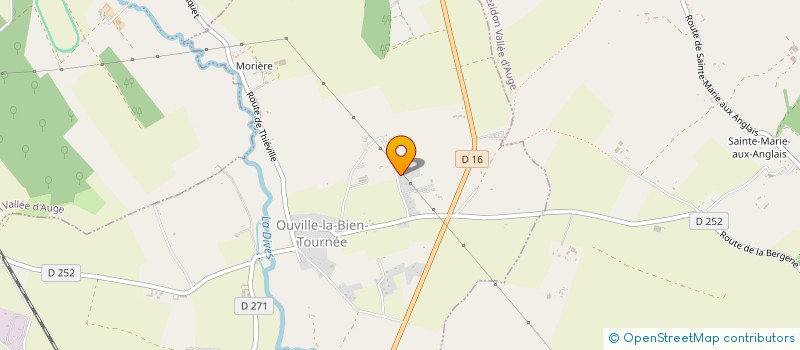 localisation de l'entreprise SNC B ET C COUVERTURE  SAINT-PIERRE-EN-AUGE