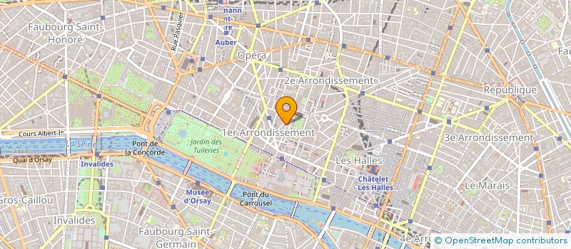 localisation de l'entreprise SNC B&N QUATER  PARIS