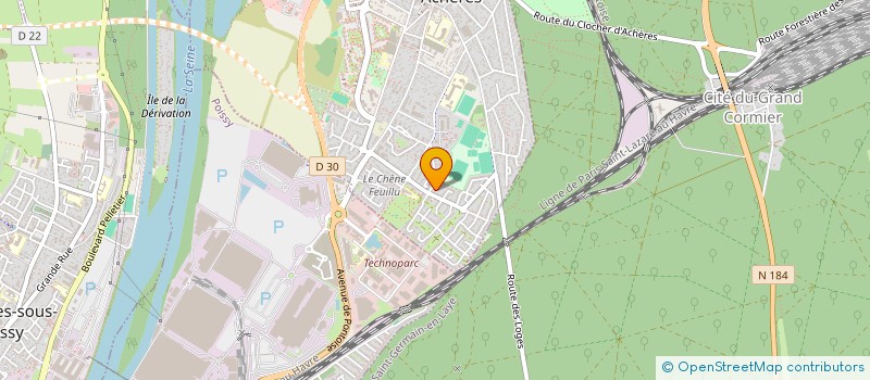 localisation de l'entreprise SNC B2YE  LE MANS