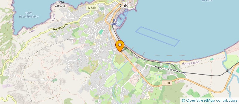 localisation de l'entreprise SNC BACAPI L'ETIMA à CALVI