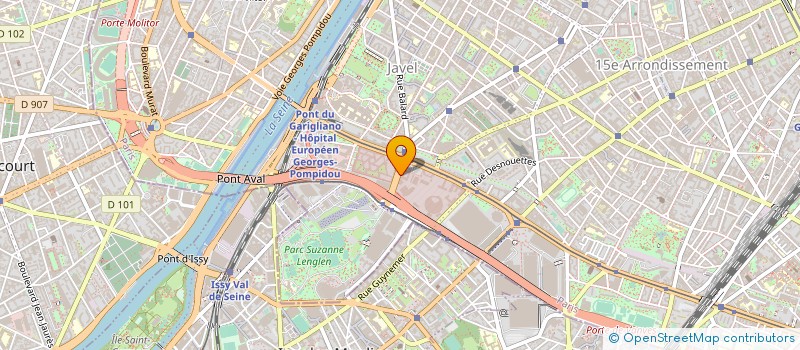 localisation de l'entreprise SNC BALARD à PARIS