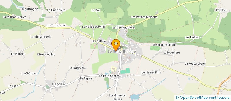 localisation de l'entreprise SNC BAR DE LA POSTE à SOULEUVRE EN BOCAGE