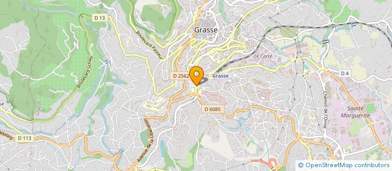 localisation de l'entreprise SNC BAR TABAC DES CASERNES  GRASSE