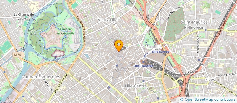 localisation de l'entreprise SNC BARBRY DRUGMANNE à LILLE