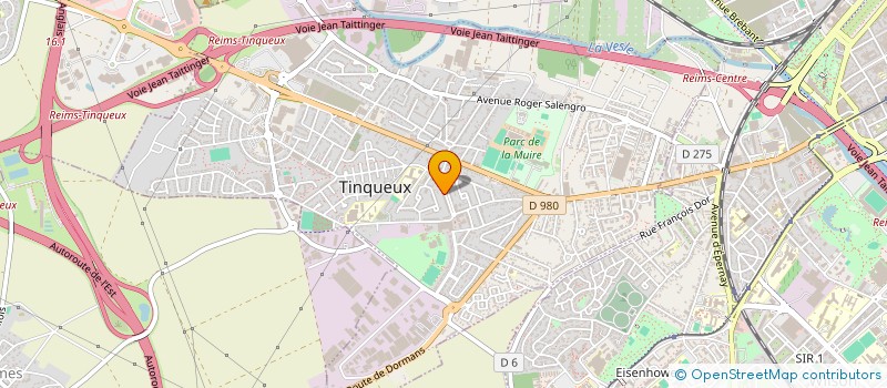 localisation de l'entreprise SNC BARENCOURT LEFRANCOIS à TINQUEUX