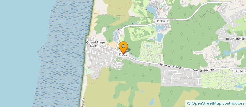 localisation de l'entreprise SNC BARRE  QUEND