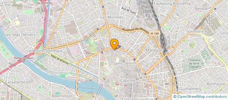 localisation de l'entreprise SNC BARRERE à TOULOUSE