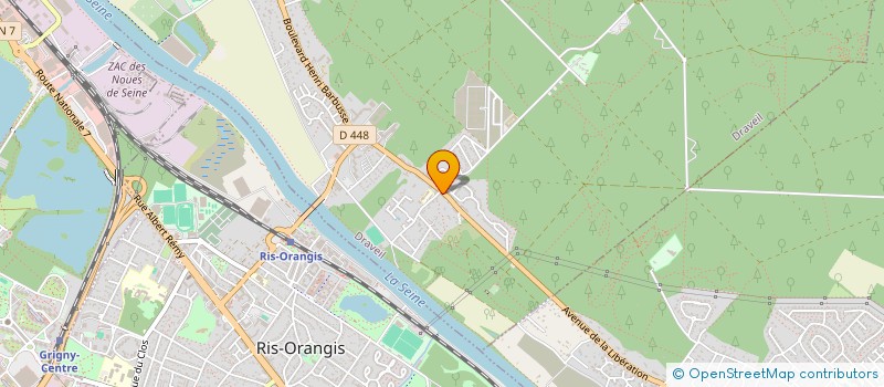 localisation de l'entreprise SNC BASTOS  DRAVEIL