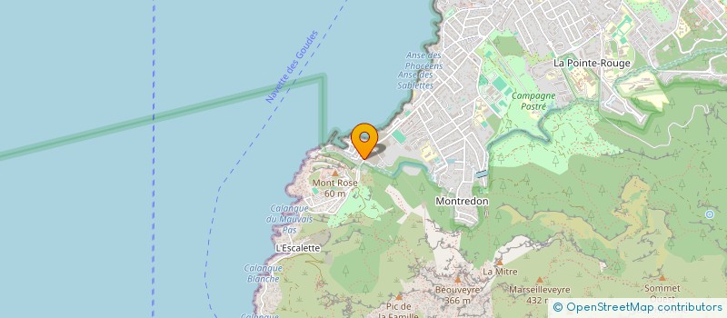 localisation de l'entreprise SNC BAUDIN ET CIE à MARSEILLE 8
