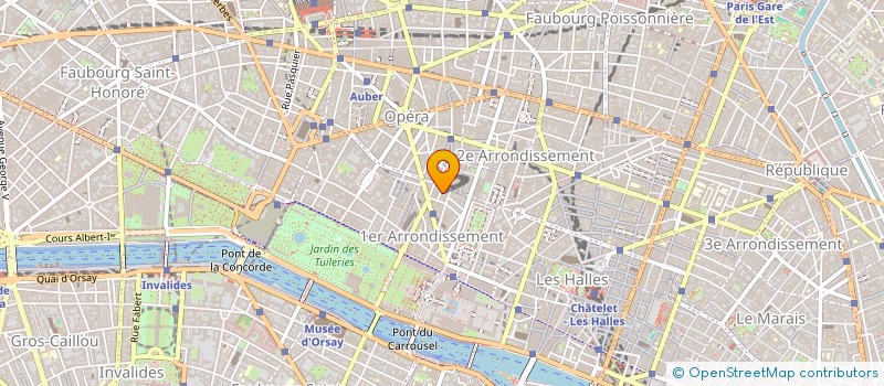 localisation de l'entreprise SNC BB à PARIS