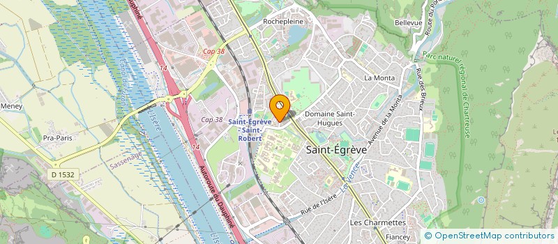 localisation de l'entreprise SNC BEAUF  SAINT-EGREVE