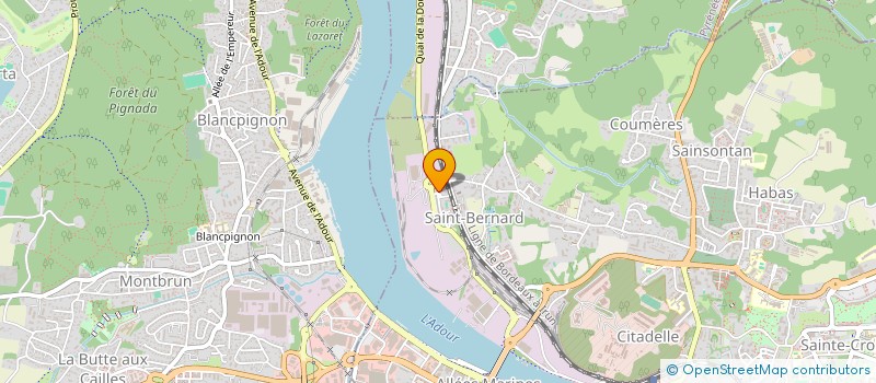 localisation de l'entreprise SNC BEGORRE à BAYONNE