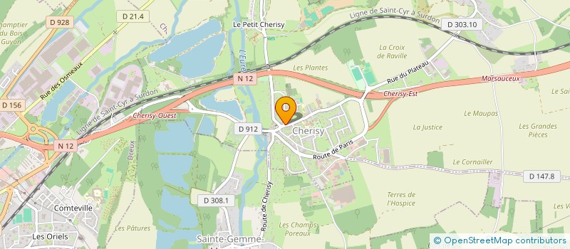 localisation de l'entreprise SNC BELIE à CHERISY