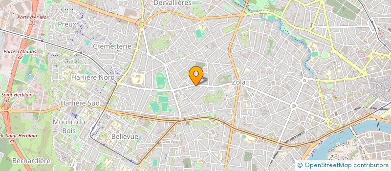localisation de l'entreprise SNC BELZ à NANTES