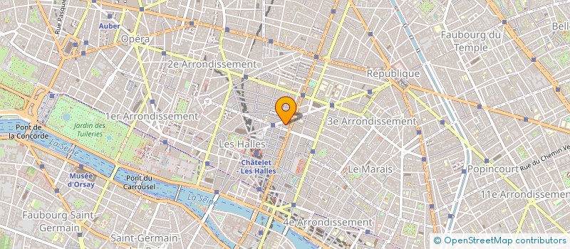 localisation de l'entreprise SNC BENAZERAF ET CIE  PARIS