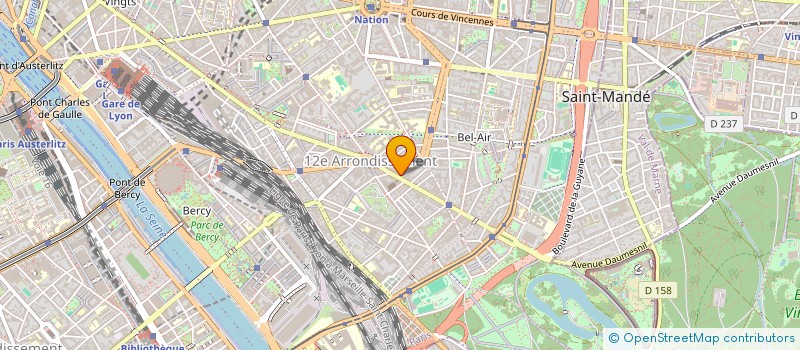 localisation de l'entreprise SNC BENGUIGUI ISMAEL & CIE  PARIS