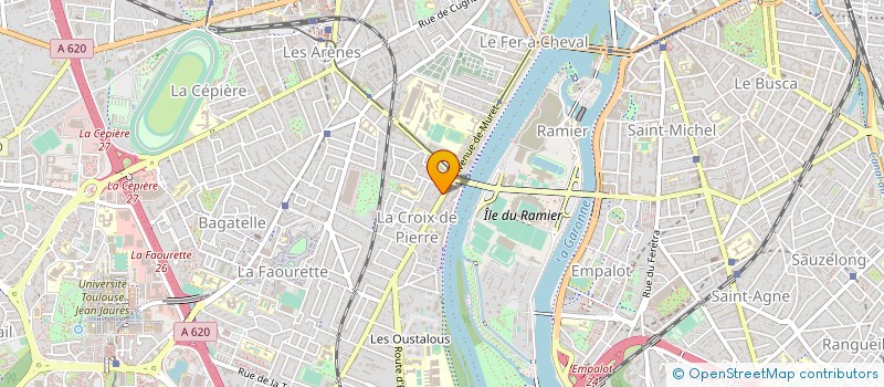 localisation de l'entreprise SNC BERMAD à TOULOUSE