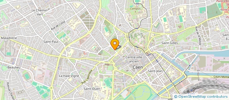 localisation de l'entreprise SNC BERTAUX ET BATHO à CAEN