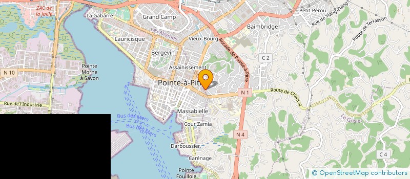 localisation de l'entreprise SNC BERYL à LES ABYMES
