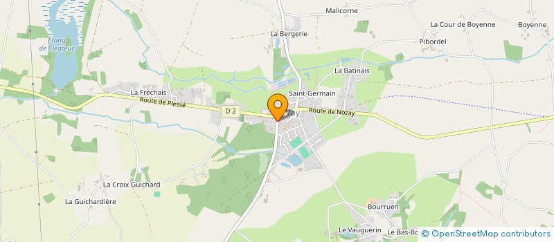 localisation de l'entreprise SNC BGMC  VAY