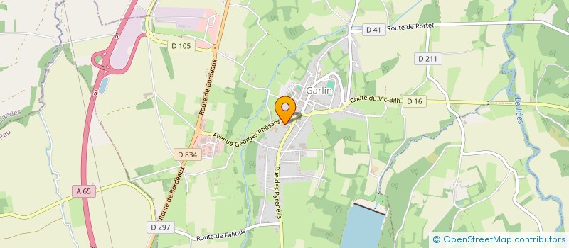 localisation de l'entreprise SNC BIAU  GARLIN