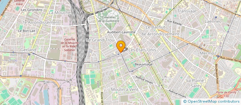 localisation de l'entreprise SNC BIDARI à LYON