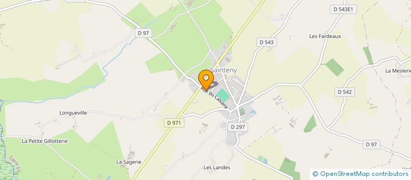 localisation de l'entreprise SNC BIDOYEN SAUNIER  MEAUTIS