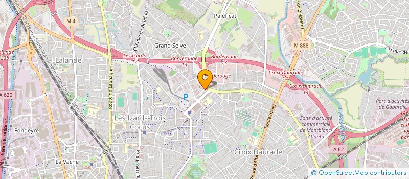 localisation de l'entreprise SNC BIEVRES - ARBOREA à TOULOUSE