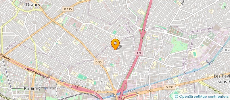 localisation de l'entreprise SNC BIRON FILS à BOBIGNY