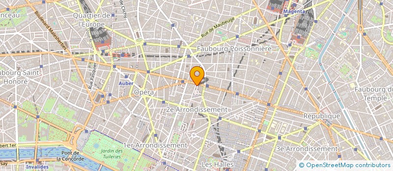 localisation de l'entreprise SNC BLOT J.P. & SAMSON J.F. à PARIS