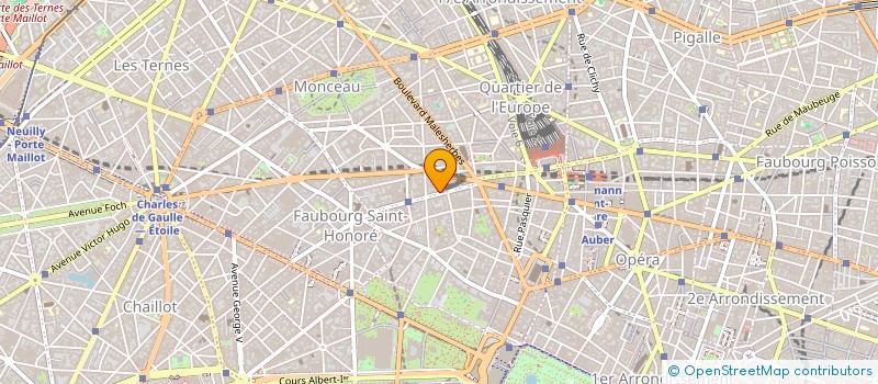 localisation de l'entreprise SNC BOETIE-TRONCHET à PARIS