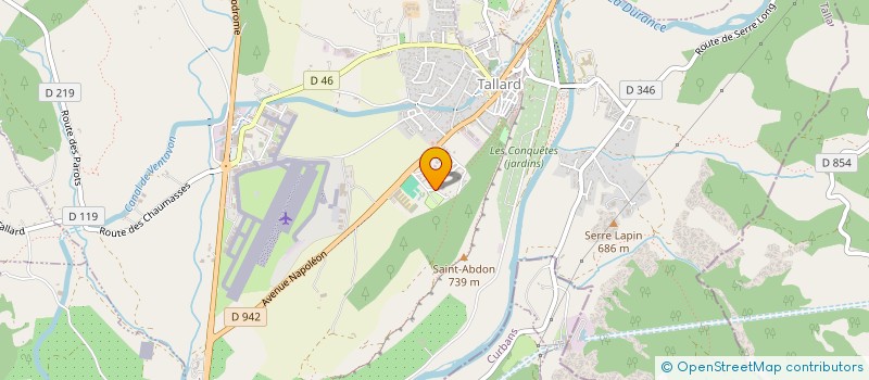 localisation de l'entreprise SNC BOISSERENQ ET LAFAILLE  TALLARD