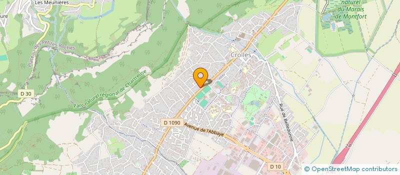 localisation de l'entreprise SNC BOIVIN à CROLLES