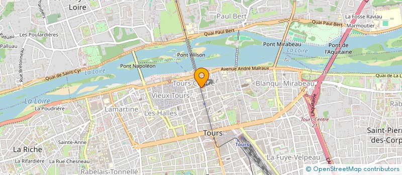 localisation de l'entreprise SNC BONDACK à NANTES