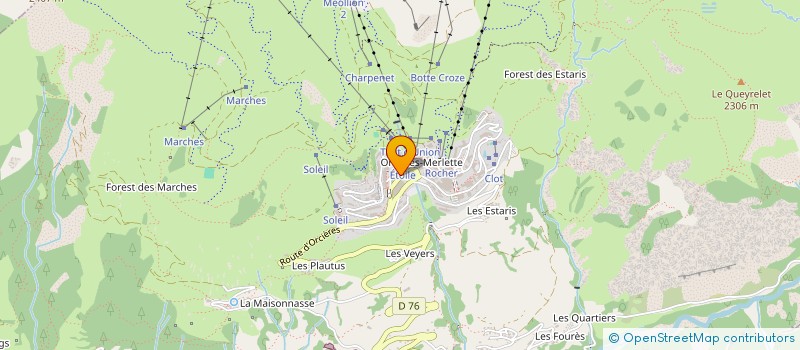 localisation de l'entreprise SNC BONNABEL  ORCIERES