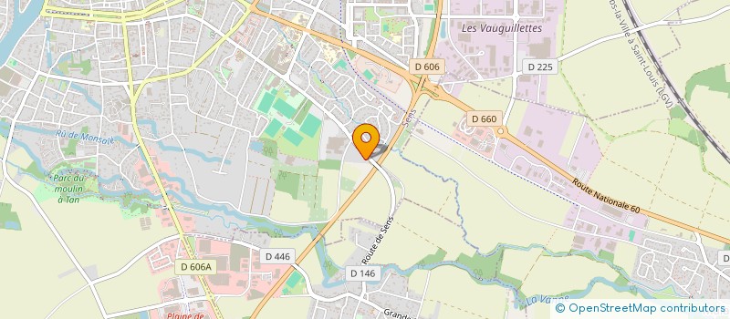 localisation de l'entreprise SNC BONNEMAIN à SENS