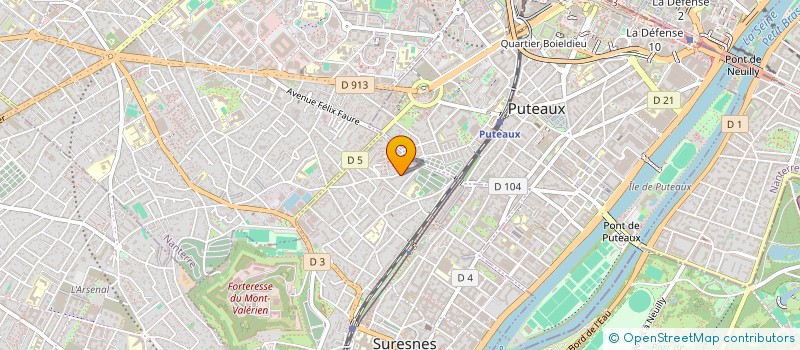 localisation de l'entreprise SNC BOOK'N CO à SURESNES