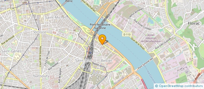 localisation de l'entreprise SNC BORDEAUX ESTUAIRE à BORDEAUX