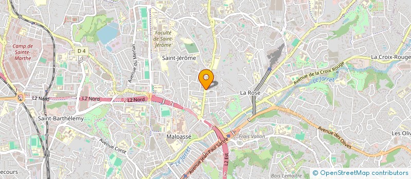 localisation de l'entreprise SNC BORG ET CIE à MARSEILLE