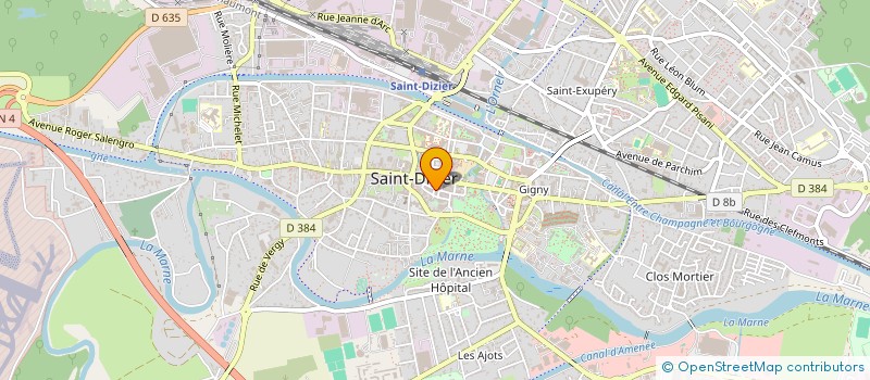 localisation de l'entreprise SNC BOUAZZA TRANSPORTS à SAINT-DIZIER