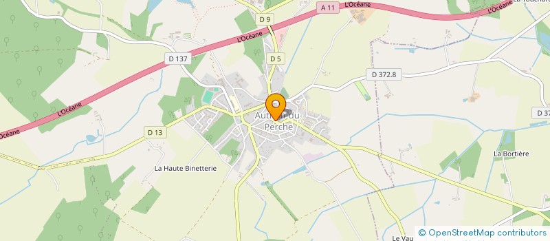 localisation de l'entreprise SNC BOUDET à AUTHON-DU-PERCHE