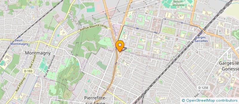 localisation de l'entreprise SNC BOULANGERIE DES POETES à PIERREFITTE-SUR-SEINE