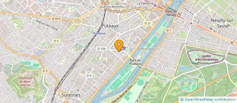 localisation de l'entreprise SNC BOULOGNE 62 à PUTEAUX