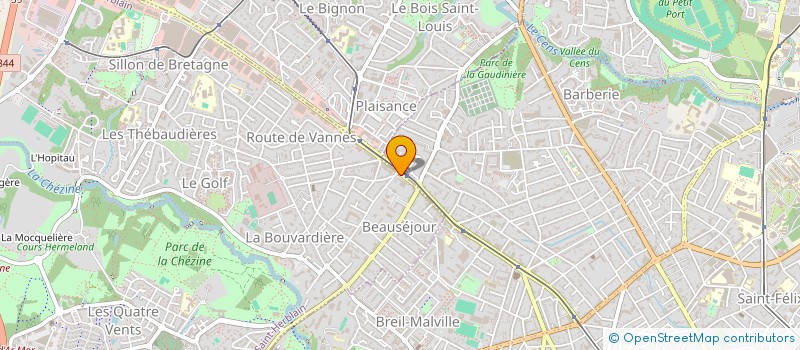 localisation de l'entreprise SNC BOURGAIN-RICORDEAU à SAINT-HERBLAIN