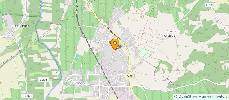 localisation de l'entreprise SNC BOUVET-MASSE à BEAUFORT-EN-ANJOU