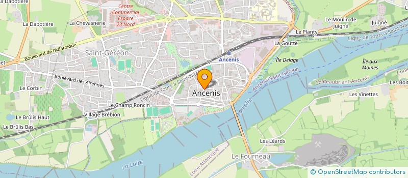 localisation de l'entreprise SNC BRADJOKELO  ANCENIS-SAINT-GEREON