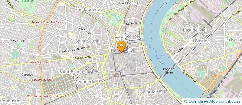 localisation de l'entreprise SNC BRANAS à BORDEAUX