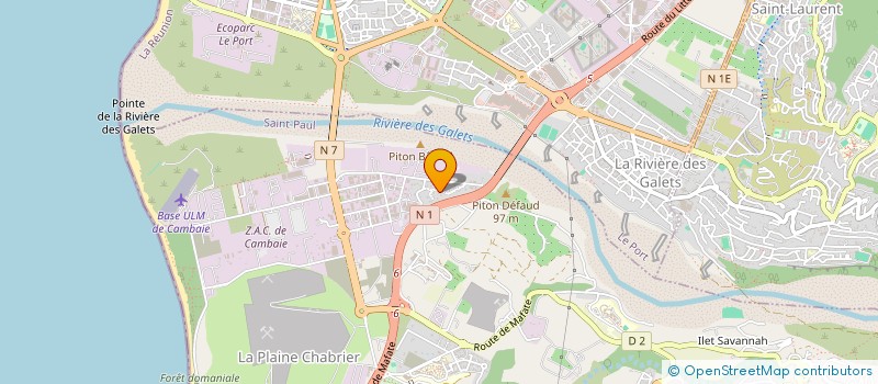 localisation de l'entreprise SNC BRAS DE FER 8 à SAINT-PAUL