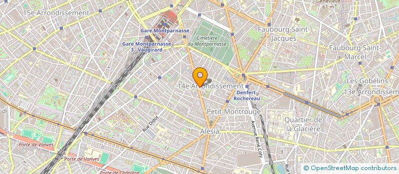 localisation de l'entreprise SNC BRICK'S à PARIS